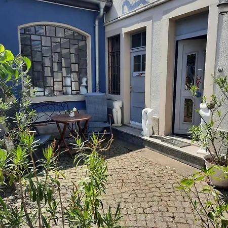 Apartmán Kunstoase Am Blauen Haus Drážďany