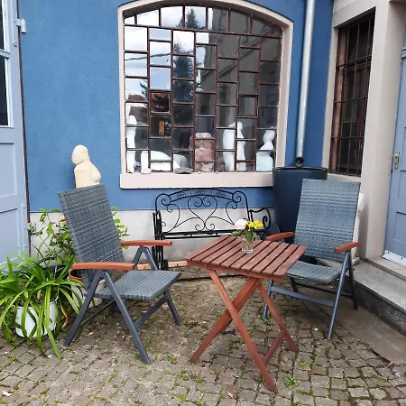 Apartmán Kunstoase Am Blauen Haus