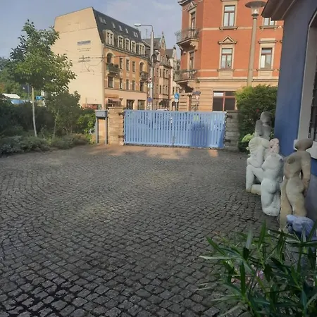 דירה Kunstoase Am Blauen Haus