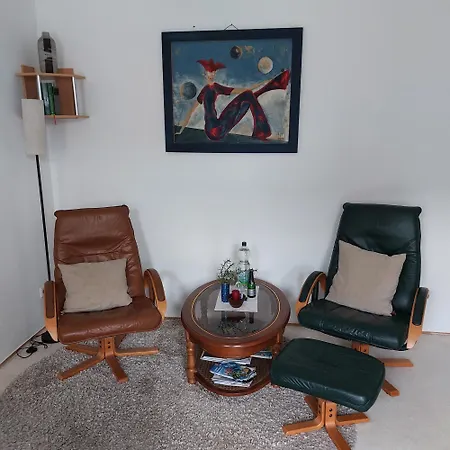 דירה Kunstoase Am Blauen Haus